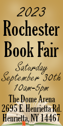 2023 Rochester Antiquarian Book Fair, Saturday, September 30th, 10am-5pm.