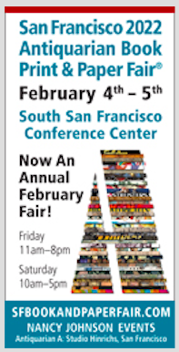 San Francisco Book and Paper Fair 2022