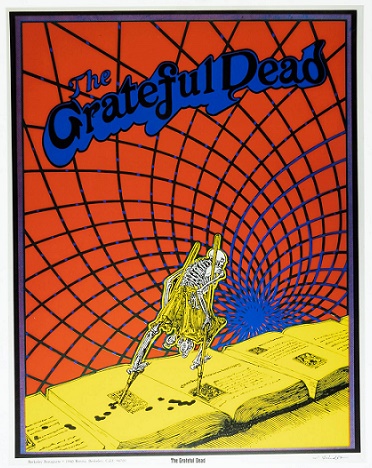 Promotional poster for The Grateful Dead, Estimate: $4,000Promotional poster for The Grateful Dead, Estimate: $4,000-6,000
